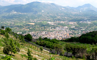Town of Cassino, looking South.